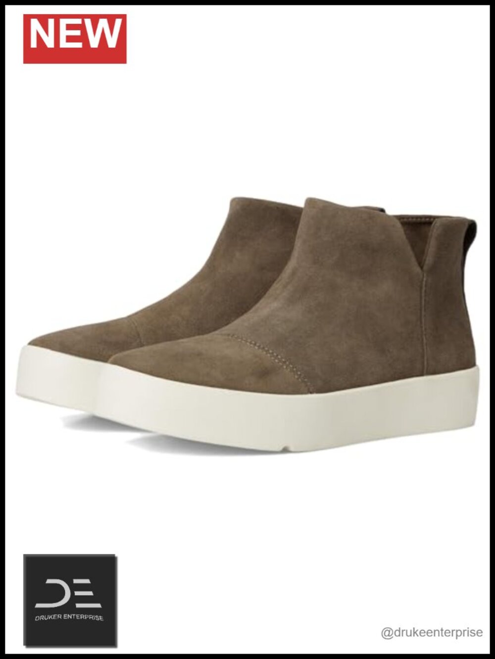 TOMS Trvl Lite Retro Lace-Up Fashion Sneakers Suede